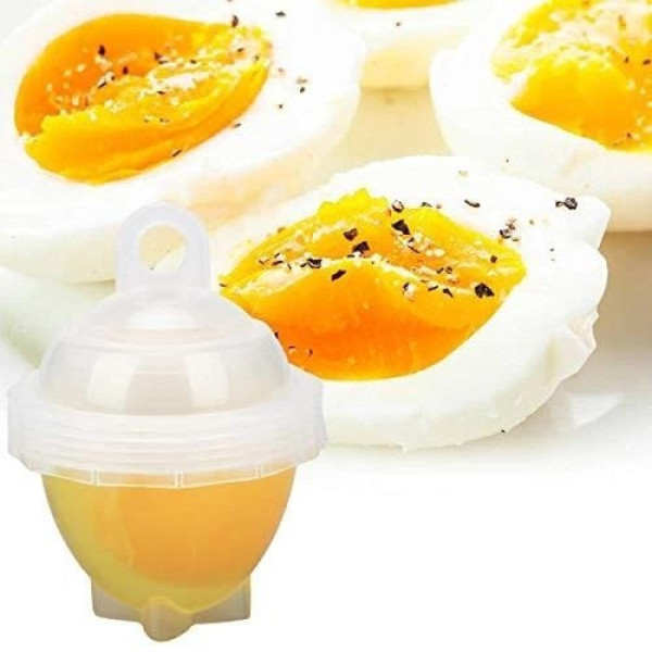 Формы для варки яиц без скорлупы 6 шт. Eggies Прозрачные