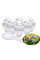 Формы для варки яиц без скорлупы 6 шт. Eggies Прозрачные