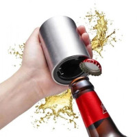 Автоматическая открывашка для бутылок металлическая Магнитная