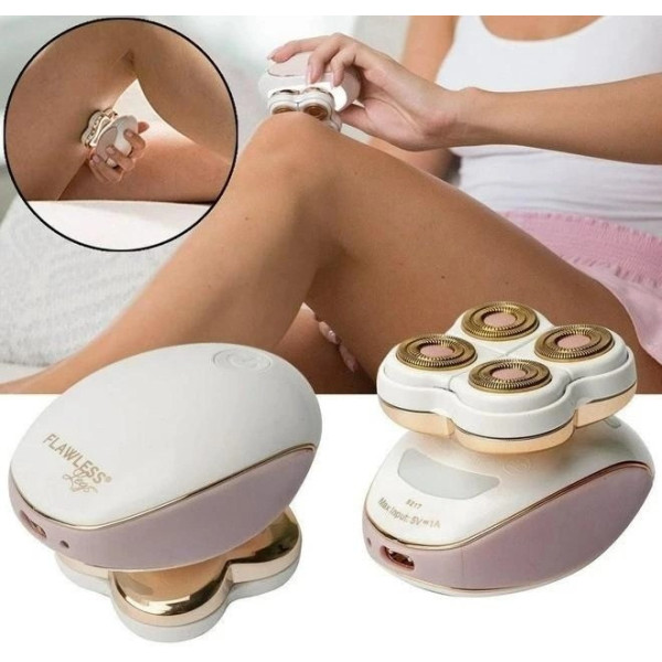 Акумуляторный эпилятор Flawless Legs (женския тример, электробритва)