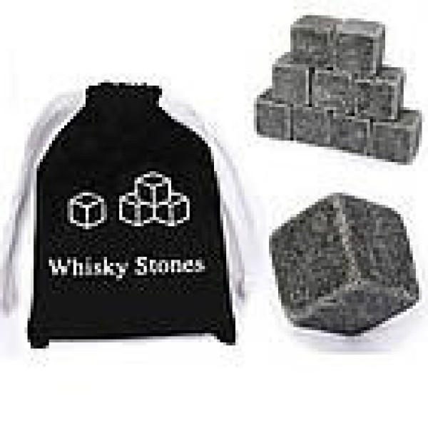 Камни для виски Whiskey Stones ∙ Набор камней для охлажения напитков ∙ Многоразовый лед