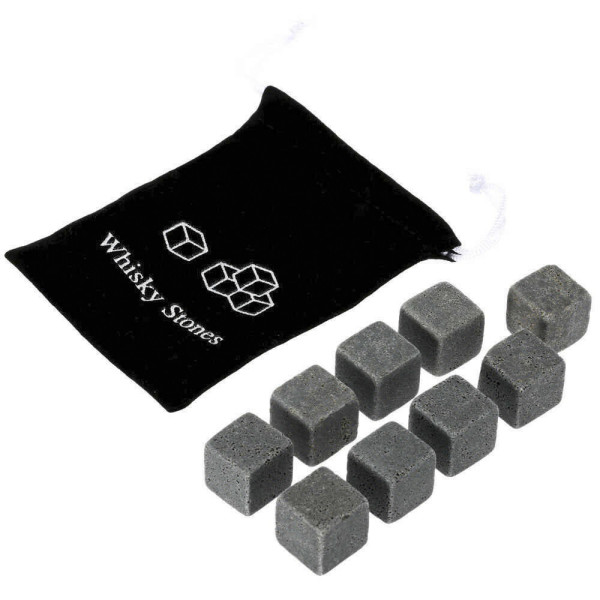 Камни для виски Whiskey Stones ∙ Набор камней для охлажения напитков ∙ Многоразовый лед