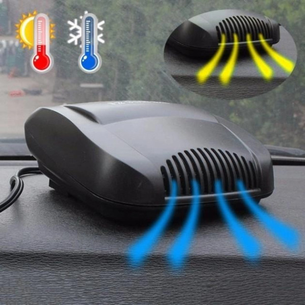 Охладитель и обогреватель автомобильный керамический от прикуривателя 12V Auto Heater Fan 701
