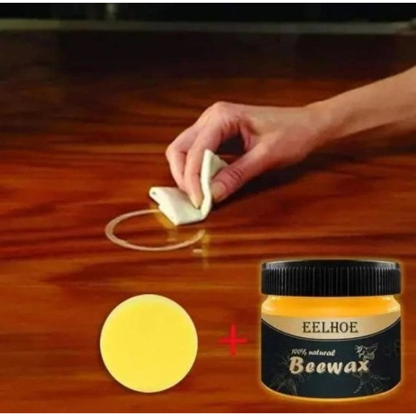 Восковой полироль для мебели Полироль для мебели Beewax 80 г