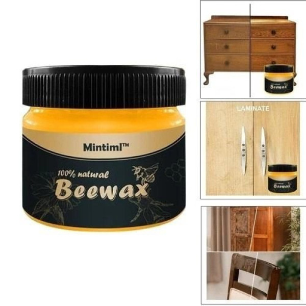 Восковой полироль для мебели Полироль для мебели Beewax 80 г