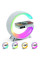 Настольный ночник с беспроводной зарядкой RGB Happy Light Light Sound Machine 24см