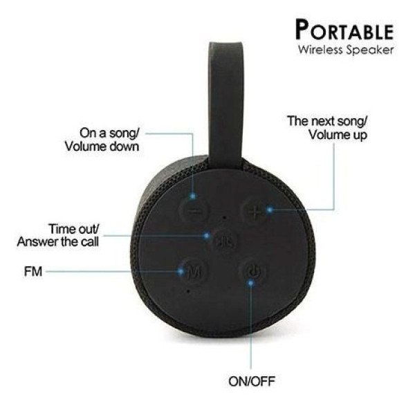 Колонка портативная Bluetooth TG-113 беспроводная переносная колонка с влагозащитой