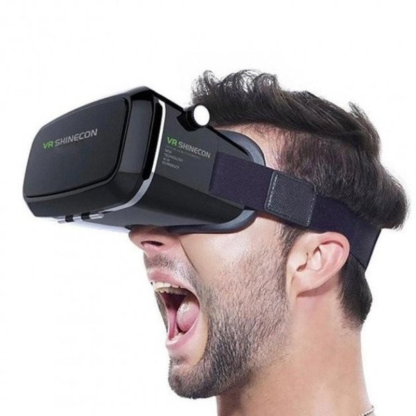 Очки-шлем виртуальной реальности с пультом VR SHINECON