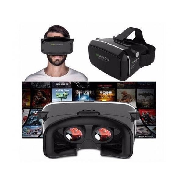 Очки-шлем виртуальной реальности с пультом VR SHINECON