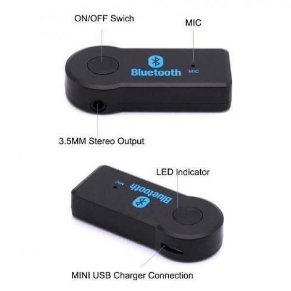 Автомобильный ресивер Bluetooth AUX BT350, ФМ модулятор ,аукс блютуз ресивер, адаптер 350BT