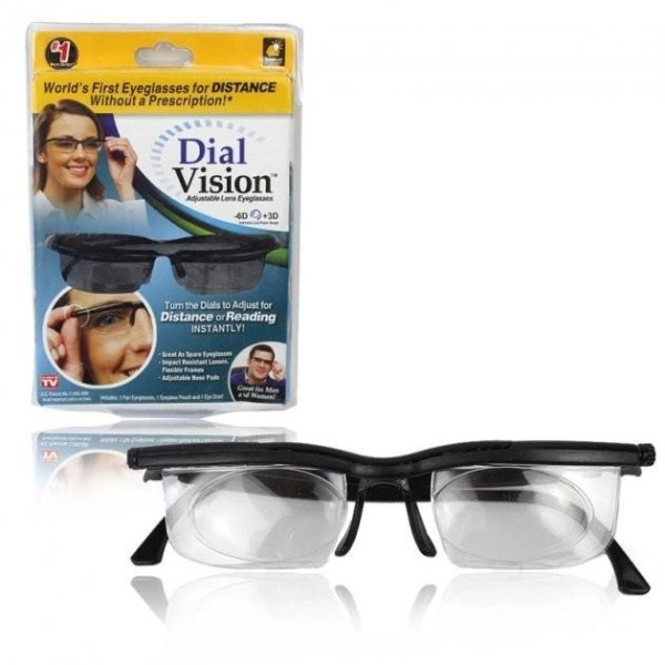 Очки с регулировкой линз Dial Vision