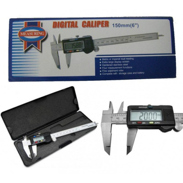 Цифровой штангенциркуль электронный Digital Caliper с LCD микрометр в кейсе