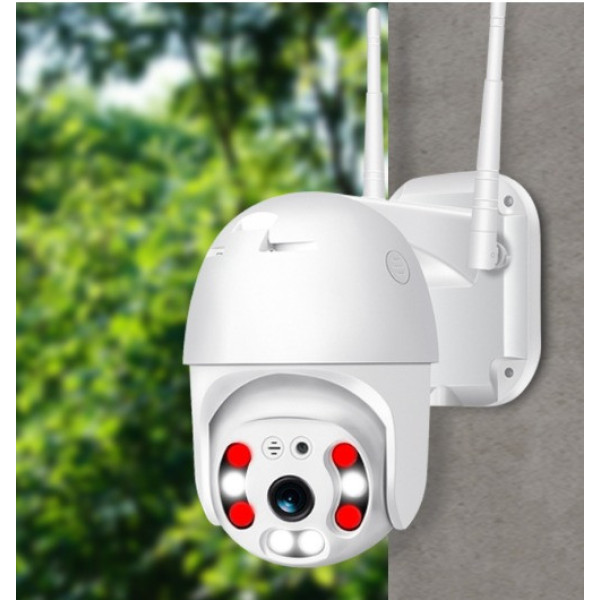 IP камера видеонаблюдения наружная влагостойкая уличная поворотная SmartHD Outdoor WiFi PTZ FHD 1080p