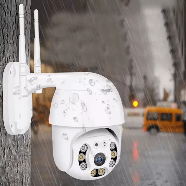 IP камера видеонаблюдения наружная влагостойкая уличная поворотная SmartHD Outdoor WiFi PTZ FHD 1080p