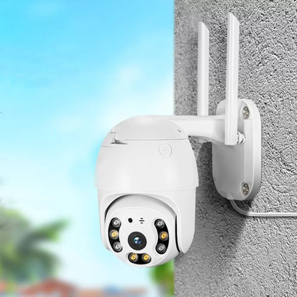 IP камера видеонаблюдения наружная влагостойкая уличная поворотная SmartHD Outdoor WiFi PTZ FHD 1080p