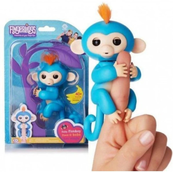 Умная игрушка обезьянка Fingerlings Monkey