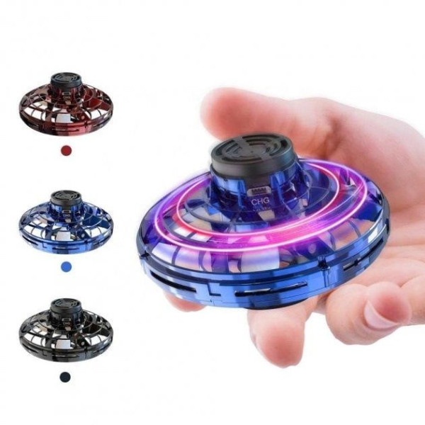 Летающий спиннер Flying Fidget Spinner с подсветкой