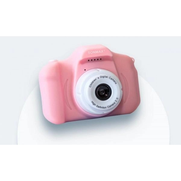 Детская цифровая фотокамера TOPA с 2.0 дисплеем и с функцией видео Розовая