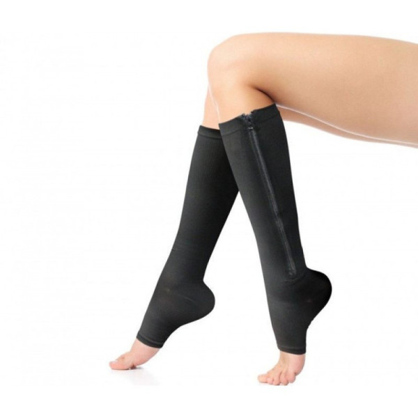 Компрессионные гольфы от варикоза на молнии  Zip Sox