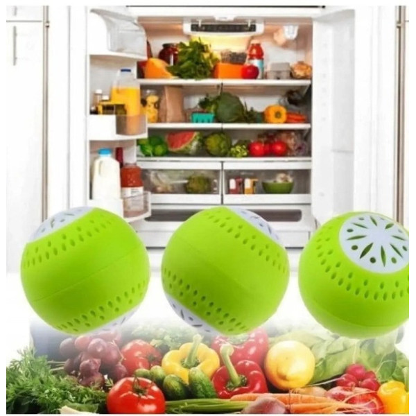 Шарики в холодильник для удаления запаха Fridge Balls  3 шт в упаковке