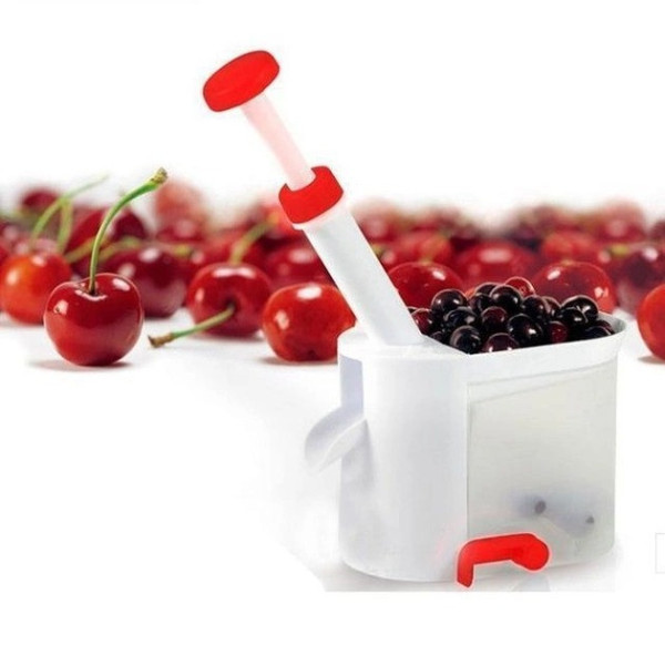 Машинка для удаления косточек  из вишни Helfer Hoff Cherry and olive corer