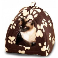 Мягкий флисовый домик для собак и кошек Pet Hut мягкий домик для собак и кошек