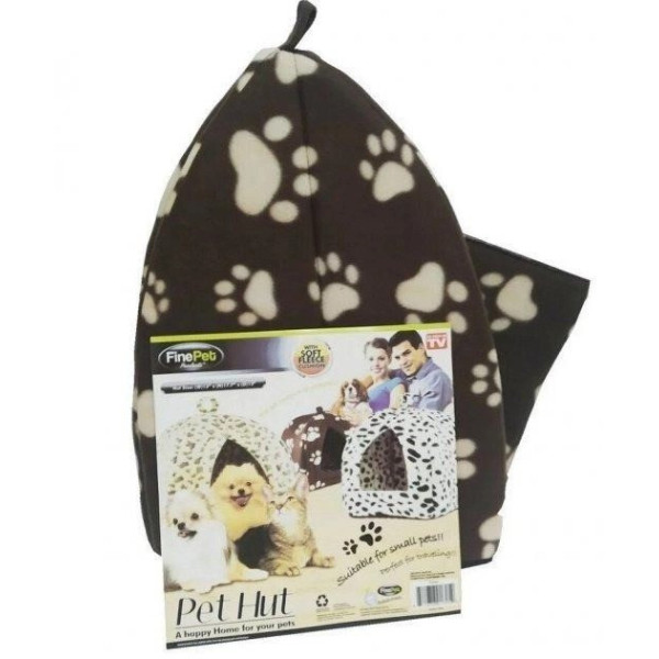 Мягкий флисовый домик для собак и кошек Pet Hut мягкий домик для собак и кошек