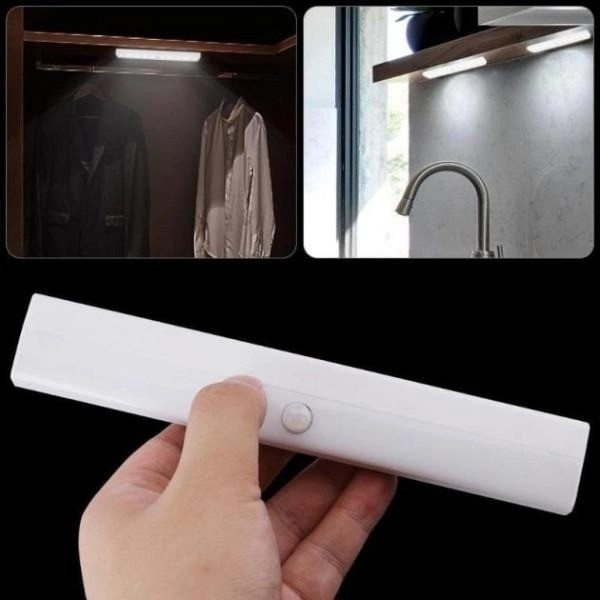 Светильник беспроводной самоклеющийся с датчиком движения SUNROZ Motion Brite  10LED Белый