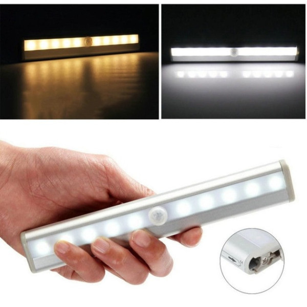 Светильник беспроводной самоклеющийся с датчиком движения SUNROZ Motion Brite  10LED Белый