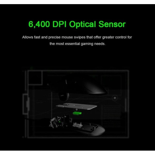 Компьютерная мишь DeathAdder Essential USB Black Игровая проводная