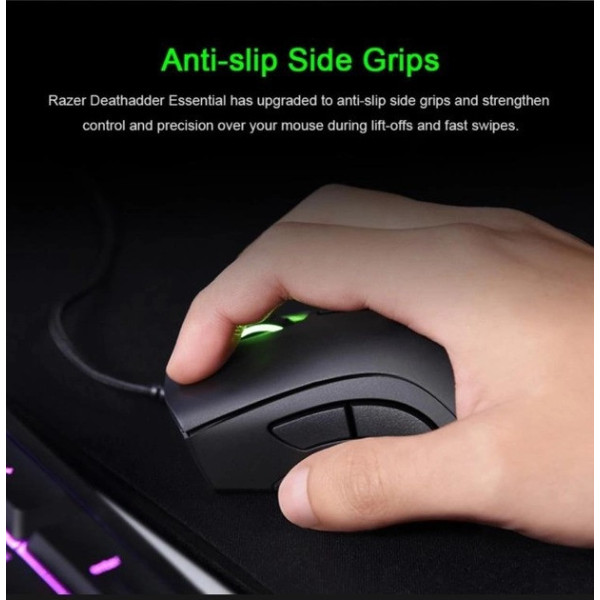 Компьютерная мишь DeathAdder Essential USB Black Игровая проводная