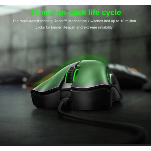 Компьютерная мишь DeathAdder Essential USB Black Игровая проводная