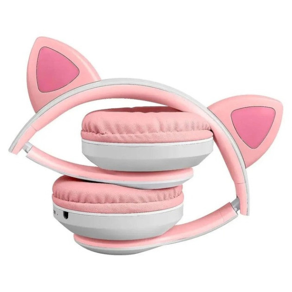 Наушники CAT с кошачьими ушками Bluetooth 400 мАч ( MP3/ FM )