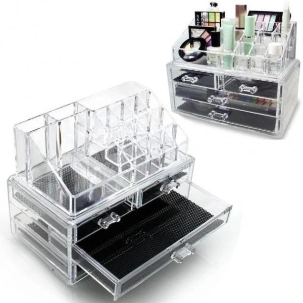 Органайзер для косметики Настольный акриловый Cosmetic Storage Box Бокс