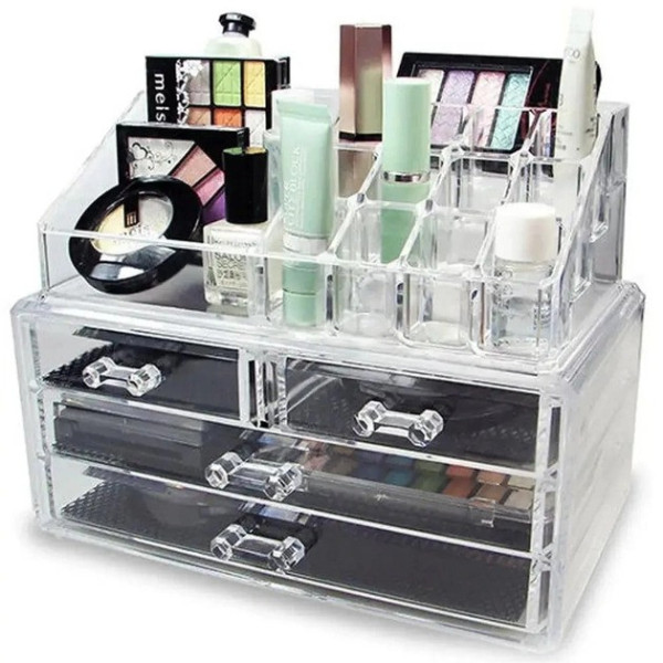 Органайзер для косметики Настольный акриловый Cosmetic Storage Box Бокс