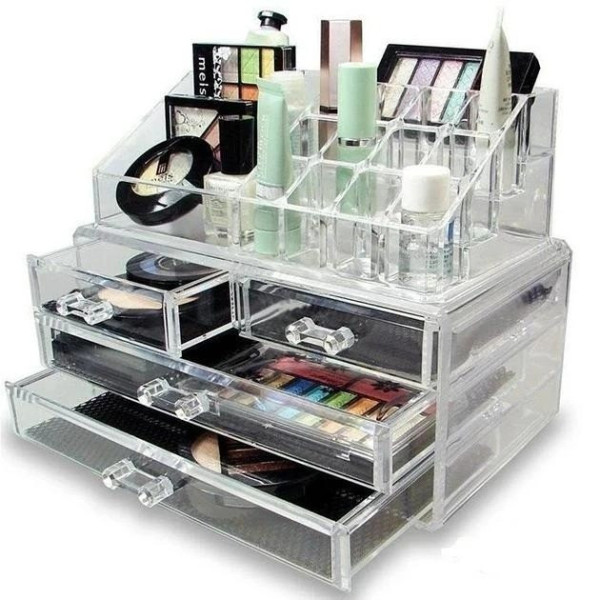 Органайзер для косметики Настольный акриловый Cosmetic Storage Box Бокс