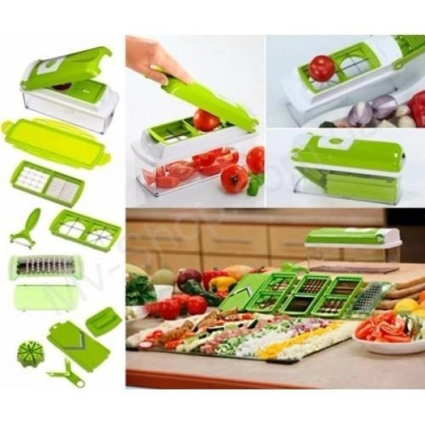 Овощерезка Nicer Dicer Plus Салатовый ручная