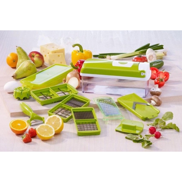 Овощерезка Nicer Dicer Plus Салатовый ручная