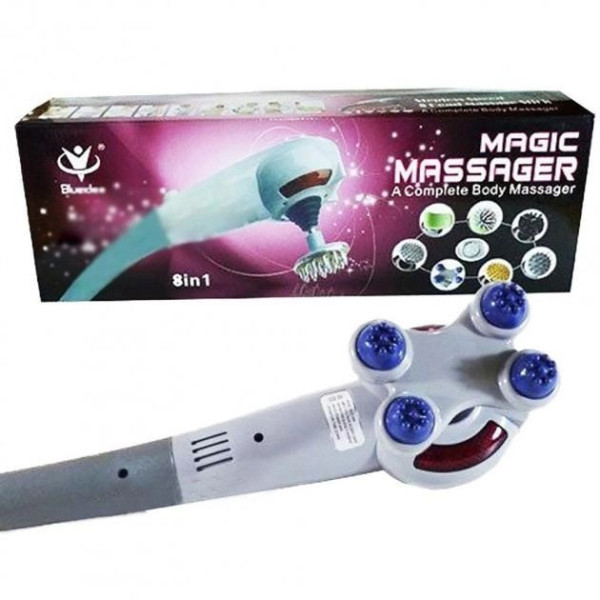 Вибрационный Массажер для Тела Ручной  Magic Massager 8 в 1