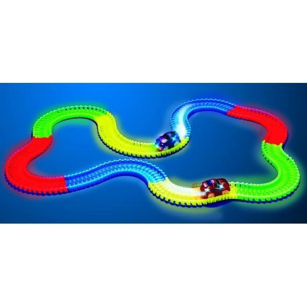 Гоночная трасса Гоночный светящийся трек Magic Tracks  на 220 деталей