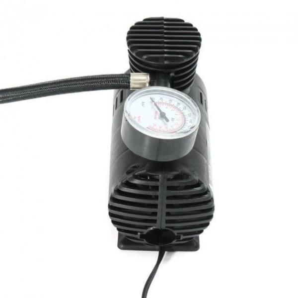 Автомобильный насос с манометром Air Compressor DC-12V 250 PSI  компрессор