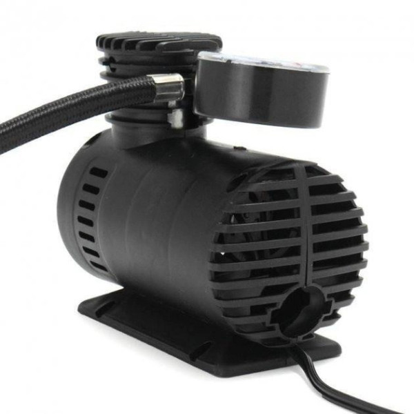 Автомобильный насос с манометром Air Compressor DC-12V 250 PSI  компрессор