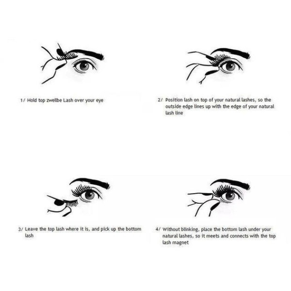 Магнитные ресницы Maс Magnetic Eyelashes