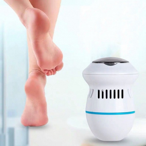 Устройство для чистки пяток Электрическая пемза для ног Pedi Vac,  для удаления мозолей омертвевшей кожи