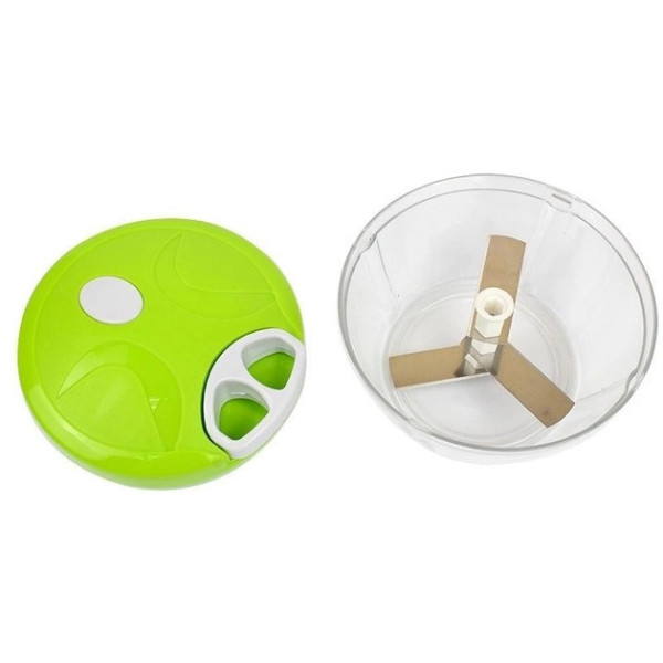 Измельчитель ручной кухонный Easy Spin Cutter Механический блендер для овощей
