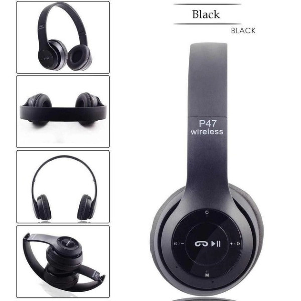 Беспроводные Наушники bluetooth microSD Mp3 MDR P47 BT