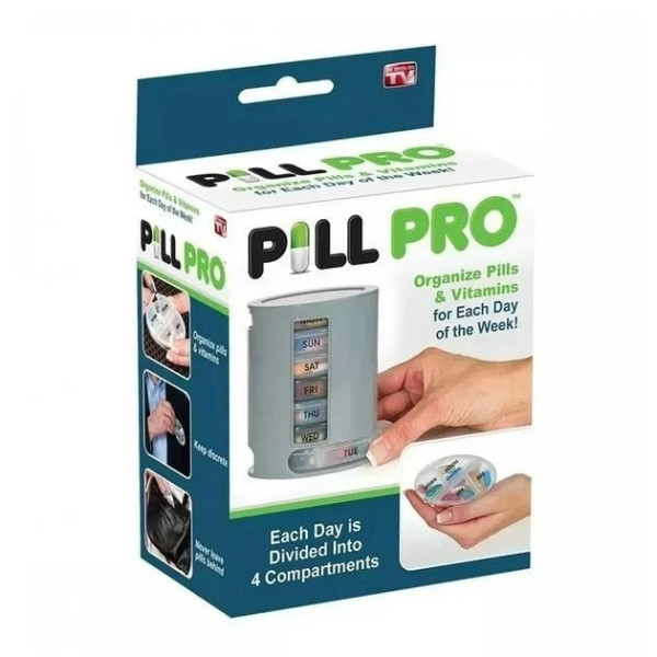 Органайзер для таблеток и витаминов на 7 дней Pill Pro