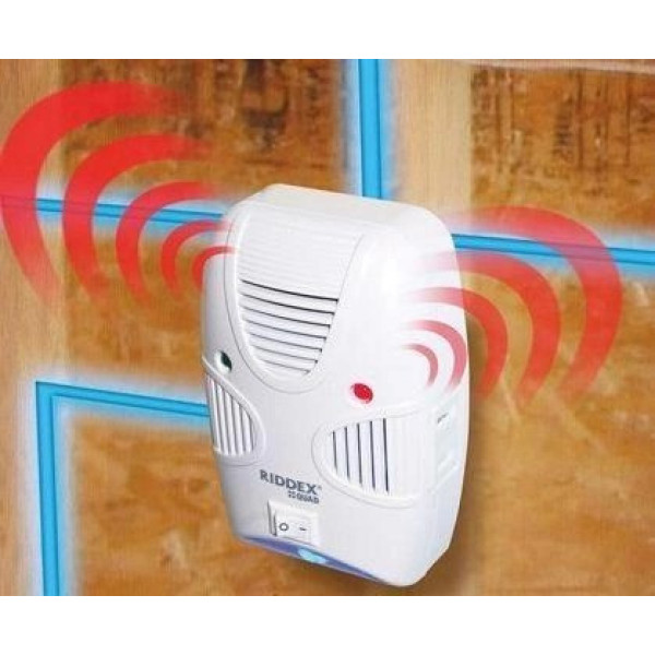 Отпугиватель грызунов и насекомых Ультразвуковой, электромагнитный  Pest Repelling Aid