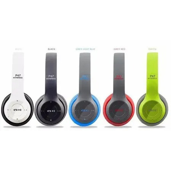 Беспроводные Наушники bluetooth microSD Mp3 MDR P47 BT