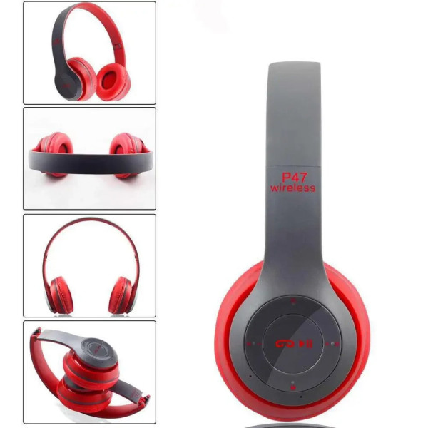 Беспроводные Наушники bluetooth microSD Mp3 MDR P47 BT
